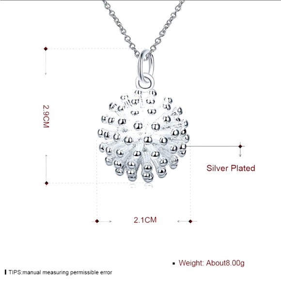 925 Sterling Silver Set! Ios island! Necklace and earrings. - Picture 6 of 6